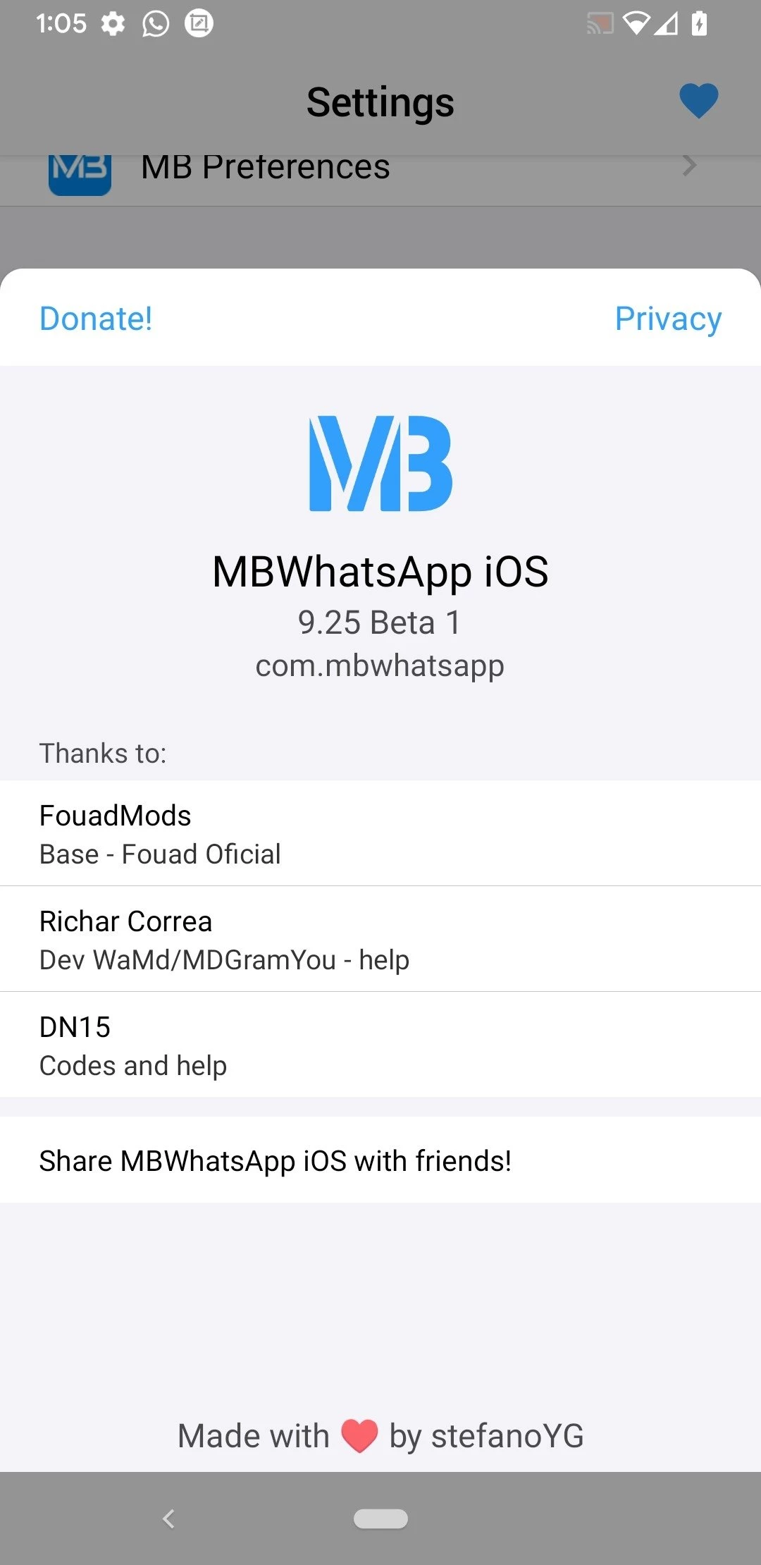 MBWhatsApp — στιγμιότυπο οθόνης 4